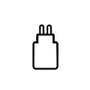 Apple Cargador de Pared MGN13ZM/A 5 W USB Blanco